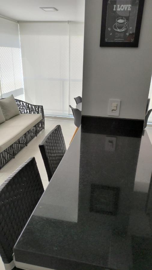Vista Para Mar!!! Lazer Completo A Poucos Passos Da Praia 과루자 외부 사진