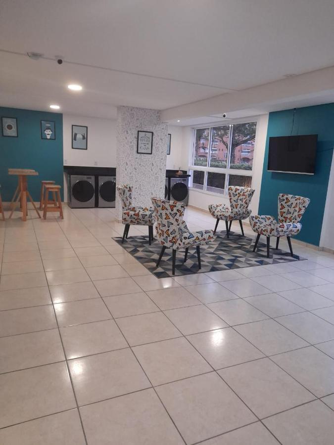Vista Para Mar!!! Lazer Completo A Poucos Passos Da Praia 과루자 외부 사진