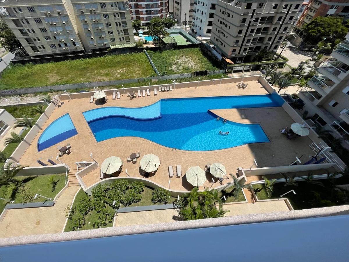 Vista Para Mar!!! Lazer Completo A Poucos Passos Da Praia 과루자 외부 사진
